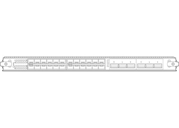 Juniper Networks SRX5K IOC3, 6X40GE And 24X10GE Ports, Configured Option