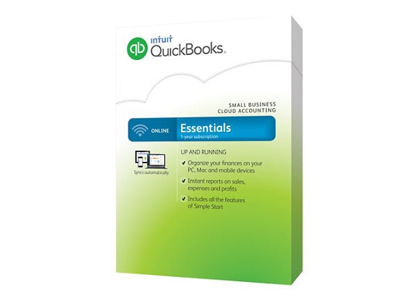 QuickBooks Online Essentials - subscription license ( 1 year )