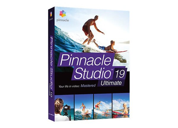 Pinnacle Studio Ultimate ( v. 19 ) - box pack