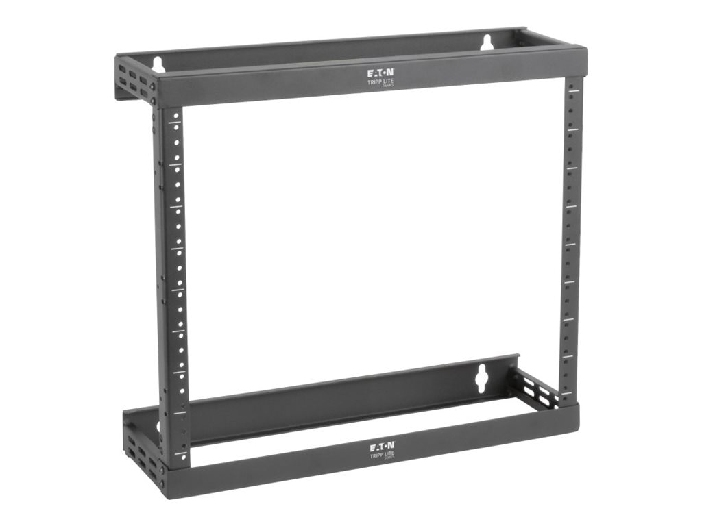 Eaton Tripp Lite Series SmartRack 8U/12U/22U Expandable Ultra Low-Profile Patch-Depth Wall-Mount 2-Post Open Frame Rack