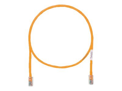 Panduit TX5e patch cable - 12 ft - orange