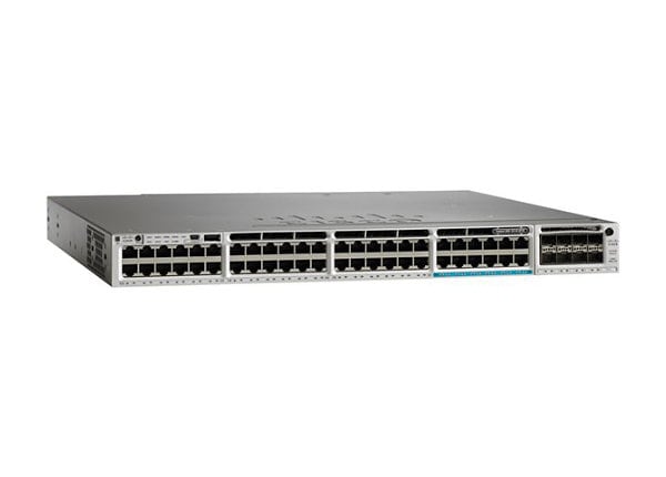 Cisco Catalyst 3850-12X48U-S - switch - 48 ports - managed - rack-mountable