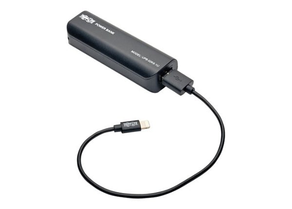 Tripp Lite Portable Mobile Power Bank USB Battery Charger - power bank - Li-Ion