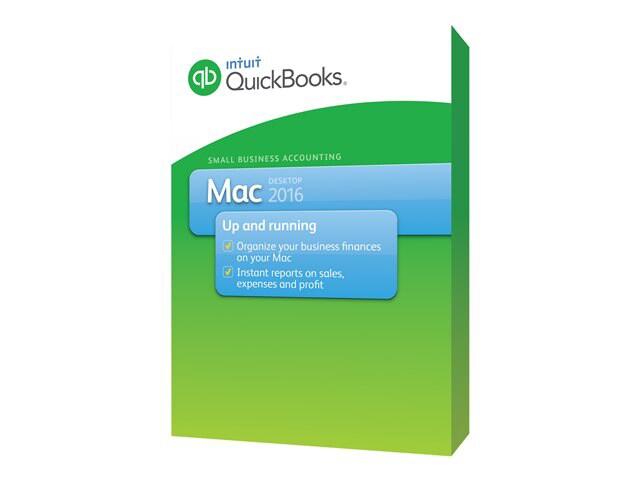QuickBooks for Mac 2016 - box pack