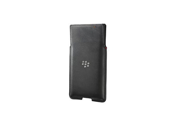 BlackBerry Leather Pocket - pouch for cell phone