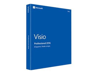 MS VISIO PRO 2016 WIN ENG BOX PK