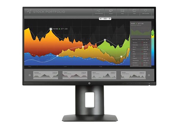 HP Z25n - LED monitor - 25"