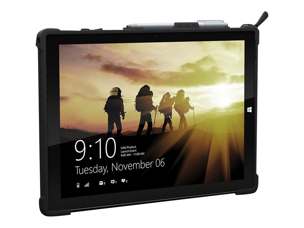 Thumbnail 4 of 15 for UAG Rugged Case for Surface Pro 7+/7/6/5/LTE/4  -  Metropolis Black