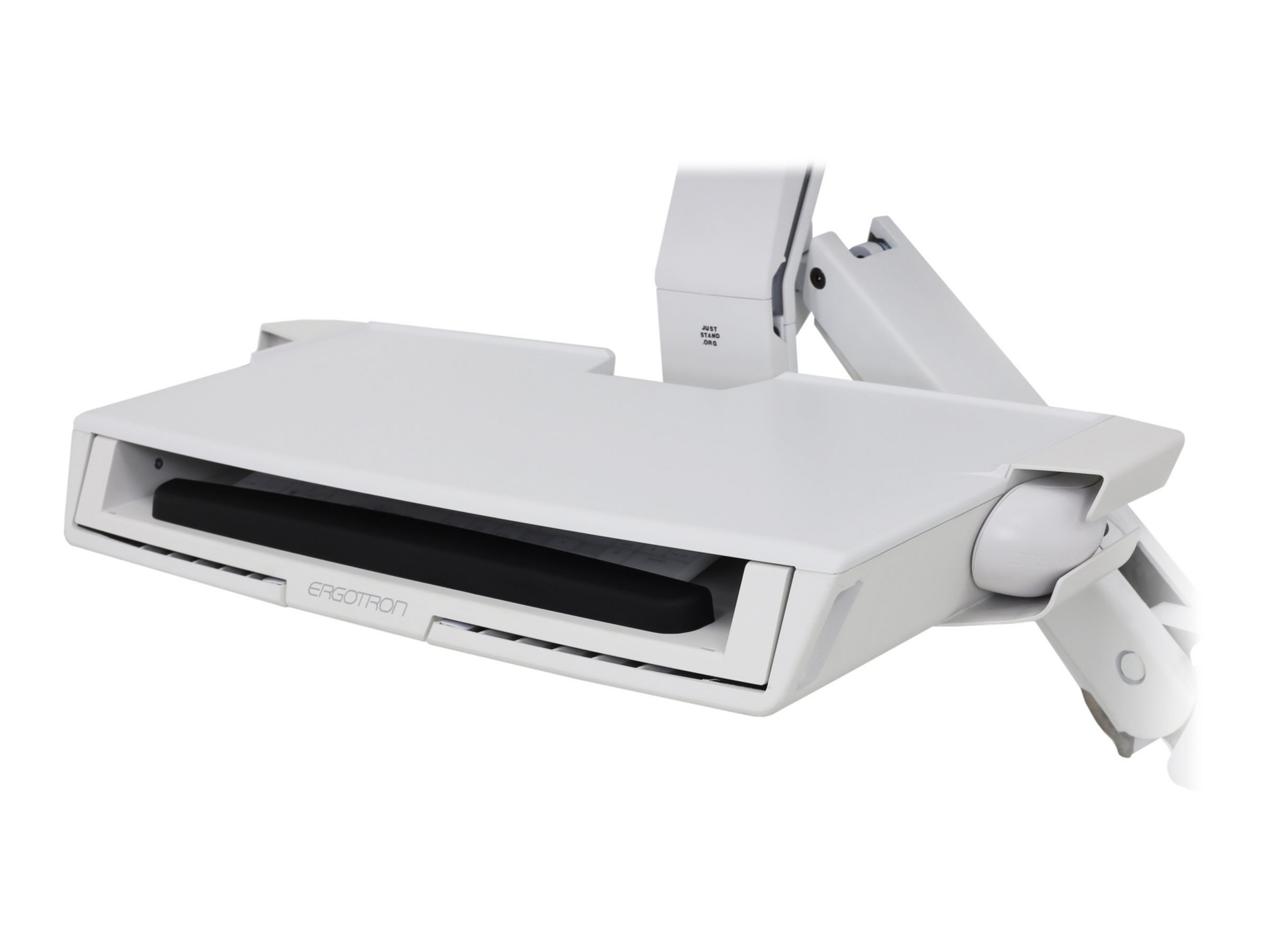 Thumbnail 4 of 4 for Ergotron StyleView mounting kit - for LCD display / keyboard / mouse / barcode scanner / CPU - small CPU holder - white