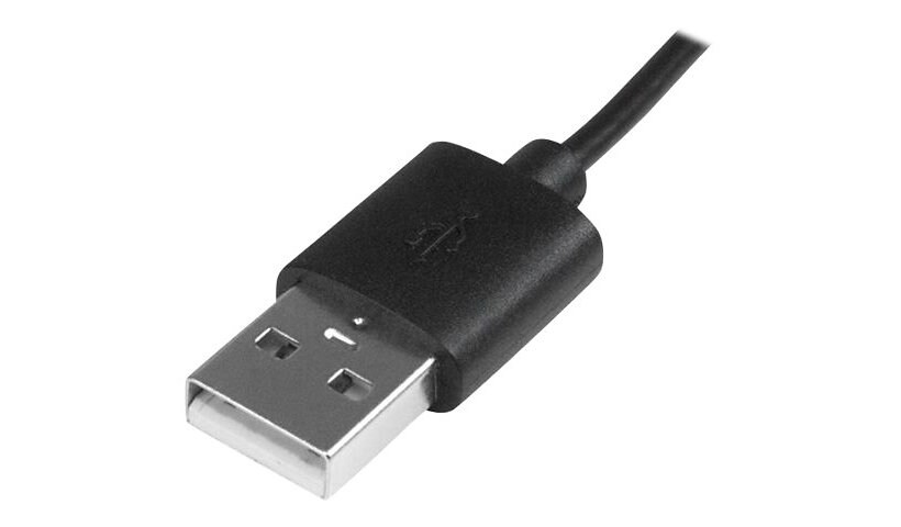 StarTech.com 1m / 3ft USB to Micro USB Cable with LED Charging Light - M/M