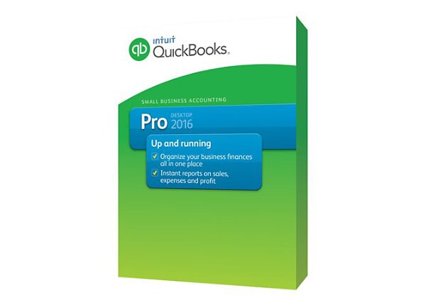 QuickBooks Pro 2016 - subscription license ( 1 year )