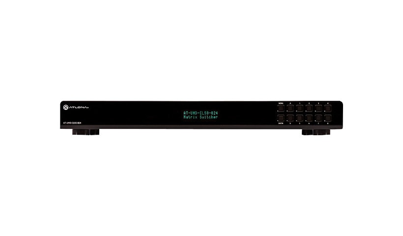 Atlona AT-UHD-CLSO-824 - video/audio/infrared/serial switch - rack-mountable