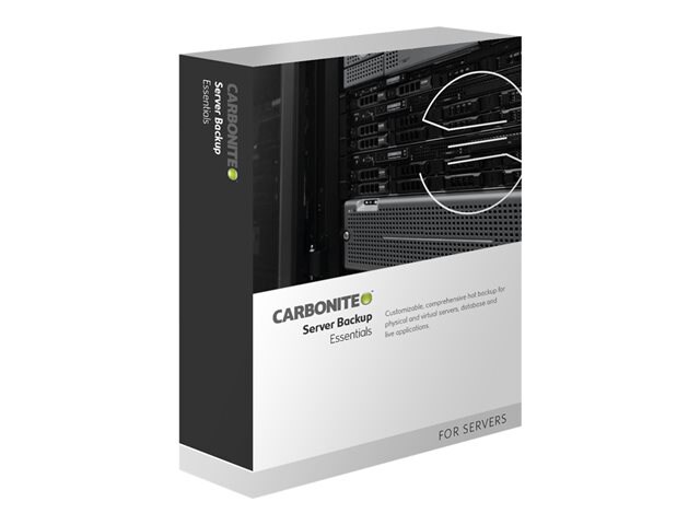 Carbonite Server Essentials - subscription license (3 years) - unlimited ph
