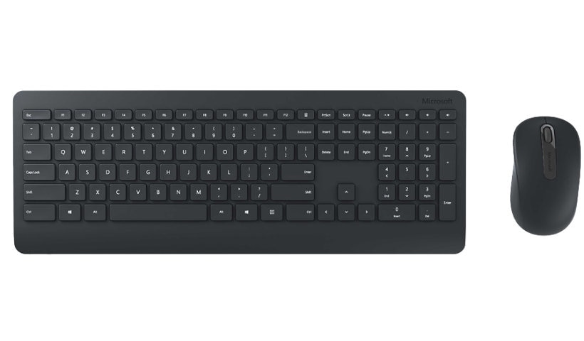Microsoft Wireless Desktop 900 - keyboard and mouse set - QWERTY - US - black
