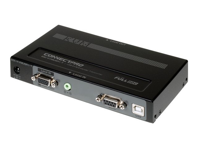 ConnectPRO EOC-KVMUSA1 Local Transmitter and Remote Receiver - KVM / audio