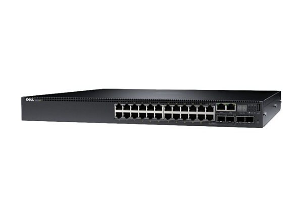 Dell Networking N3024P - switch - 24 ports - managed - rack-mountable