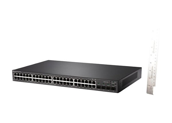 Dell PowerConnect 2848 - switch - 48 ports - managed - desktop, rack-mountable