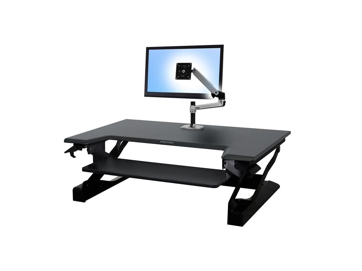 Thumbnail 3 of 13 for Ergotron WorkFit-TL - standing desk converter - gray