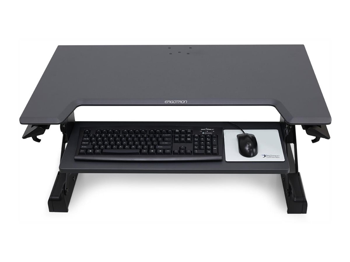 Thumbnail 6 of 13 for Ergotron WorkFit-TL - standing desk converter - gray
