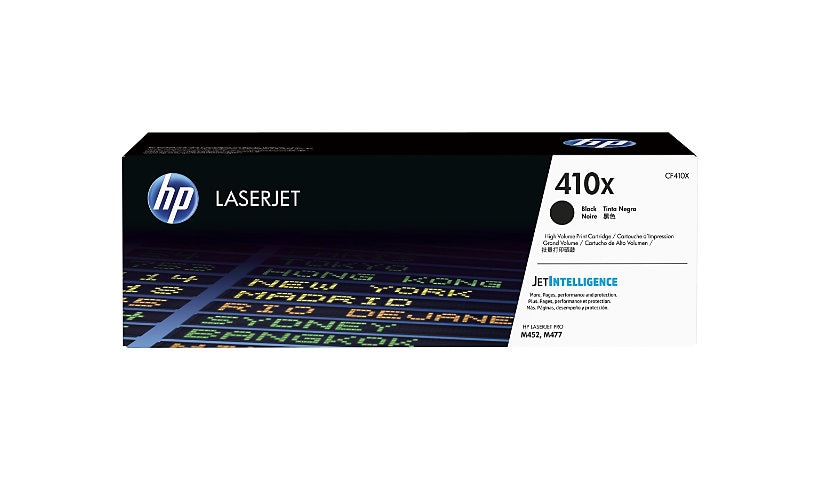 HP 410X Original High Yield Laser Toner Cartridge - Black Pack