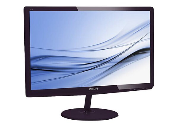 Philips E-line 247E6BDAD - LED monitor - 24"