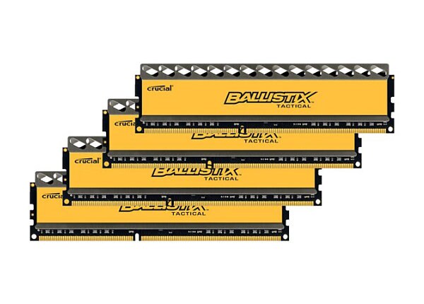 Ballistix Tactical - DDR3 - 32 GB : 4 x 8 GB - DIMM 240-pin