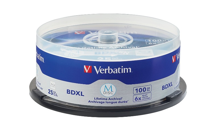 Verbatim M-Disc - M-DISC BDXL x 25 - 100 GB - storage media