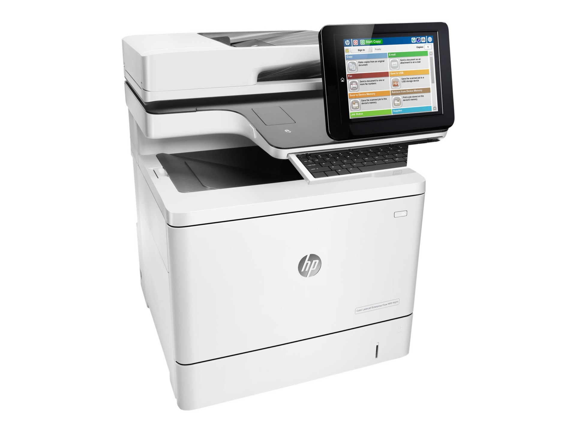 Thumbnail 4 of 10 for HP Color LaserJet ENT FLOW MFP M577C