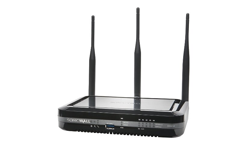 SonicWall SOHO Wireless-N - dispositif de sécurité - Wi-Fi - avec service d'assistance 2 ans - Secure Upgrade Plus