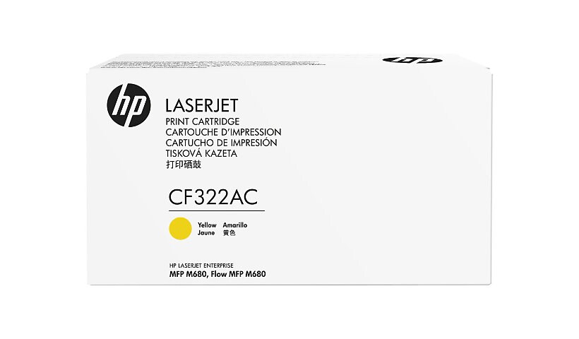 HP LJ CF322AC CONTRACT TONER YELLOW