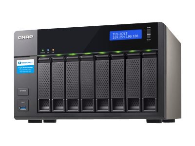 QNAP TVS-871T Turbo NAS - NAS server - 0 GB