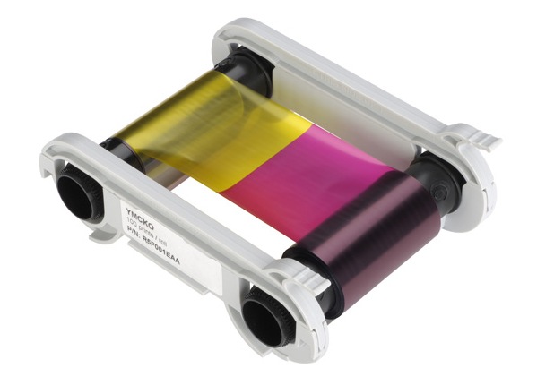 Evolis - YMCKO - print ribbon (color)