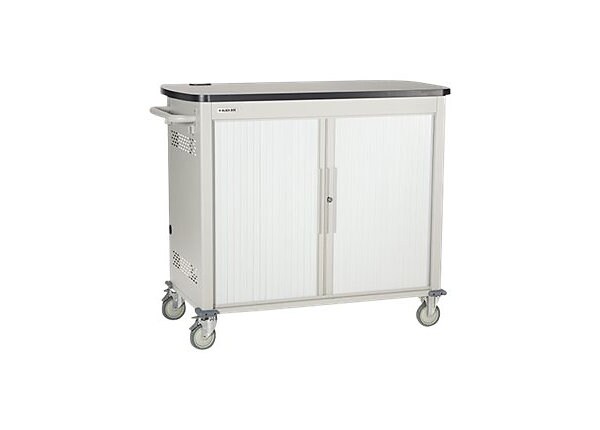 Black Box Double Frame with Medium Slots and Sliding Door - cart