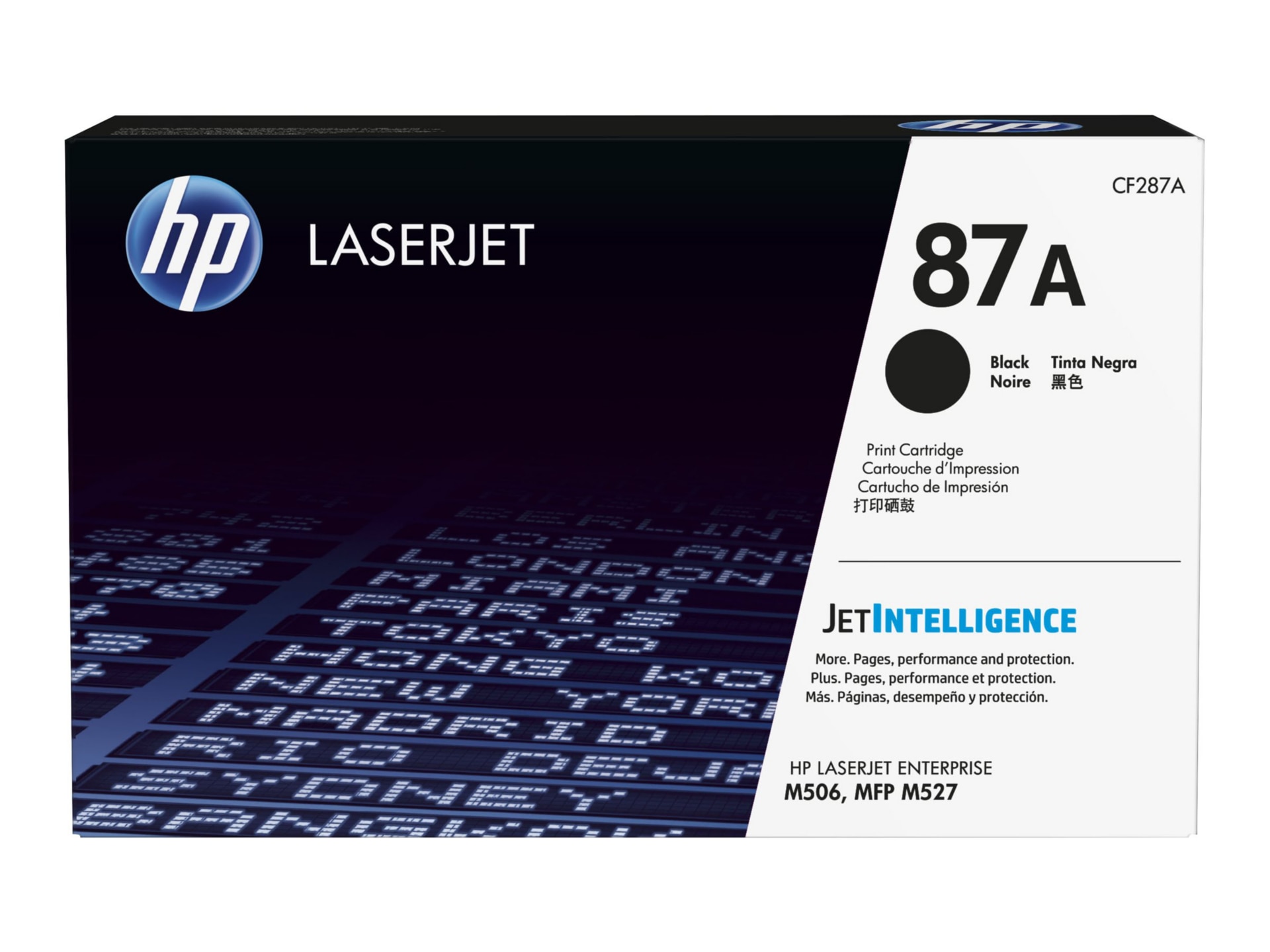 HP 87A Original Laser Toner Cartridge - Black - 1 Each