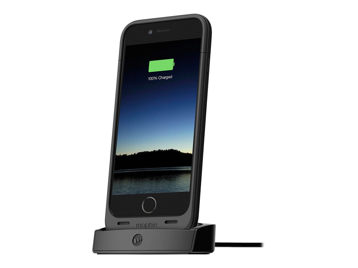 mophie juice pack dock battery pack charging stand