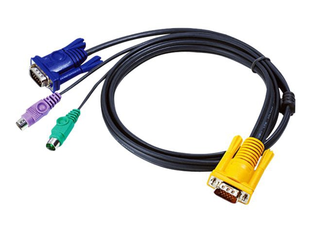 ATEN 2L-5202P - keyboard / video / mouse (KVM) cable - 6 ft