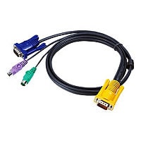 ATEN 2L-5202P - keyboard / video / mouse (KVM) cable - 6 ft