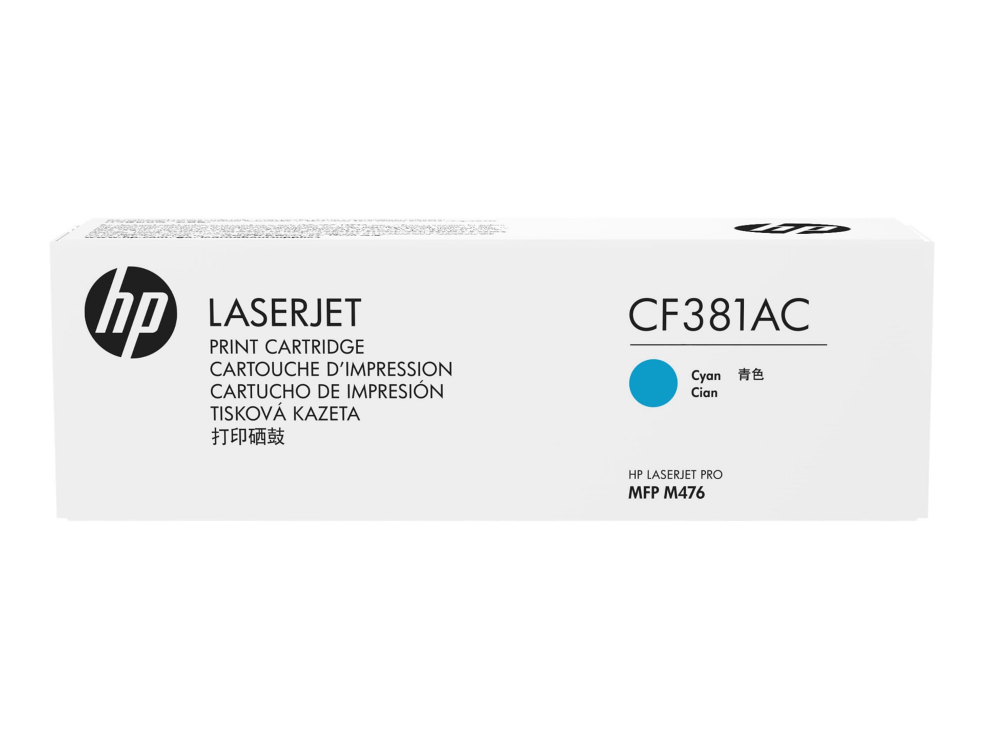 HP 312A Cyan Original LaserJet Toner Cartridge