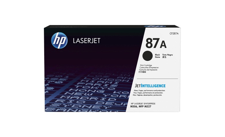 Toner Noir CF287A HP 87 pour HP LaserJet Enterprise M506,M527