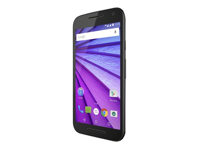 Motorola MOTO G (3rd Gen.) - black - 4G LTE - 16 GB - GSM - Android smartphone