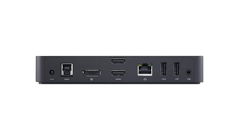 Dell D3100 - docking station - USB - 2 x HDMI, DP - GigE - 452-BBPG
