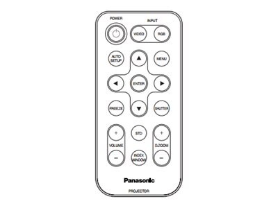 Panasonic N2QADC000008 - projector remote control
