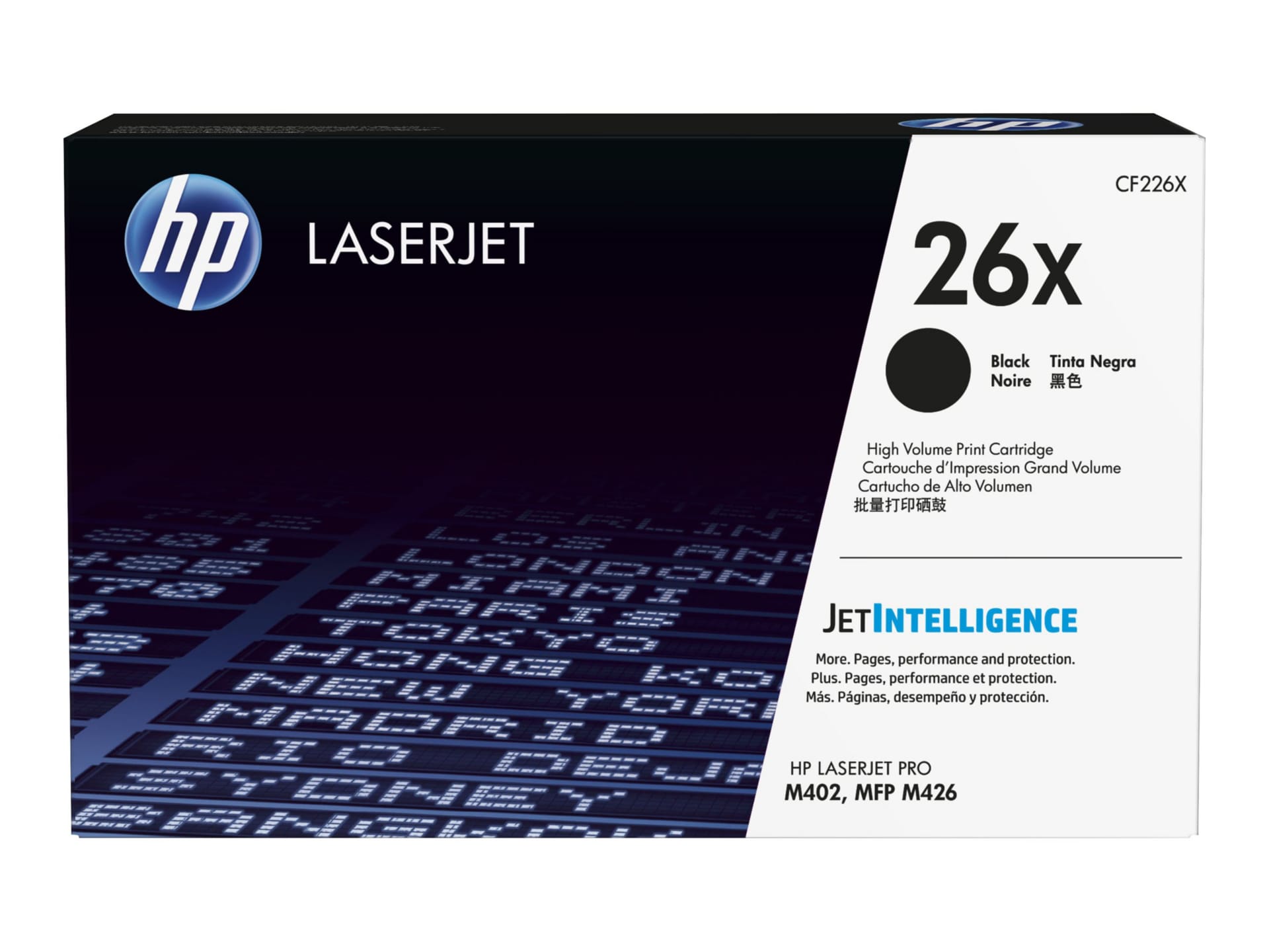 HP 26X Original High Yield Laser Toner Cartridge - Black Pack