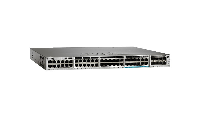 Cisco Catalyst 3850-12X48UW-S - switch - 48 ports - managed - rack-mountabl