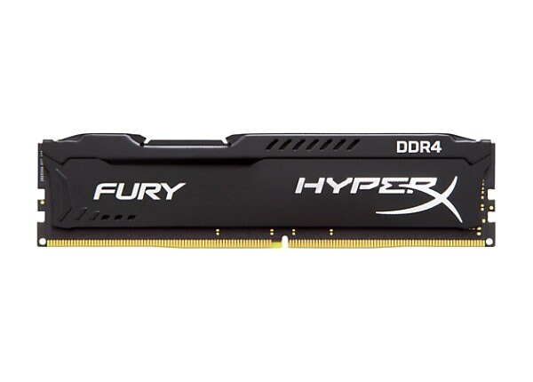 HyperX FURY - DDR4 - 16 GB: 4 x 4 GB - DIMM 288-pin - unbuffered