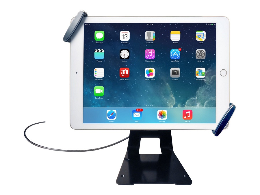 Thumbnail 2 of 16 for CTA Universal Anti-Theft Security Grip Holder with Stand for Tablets