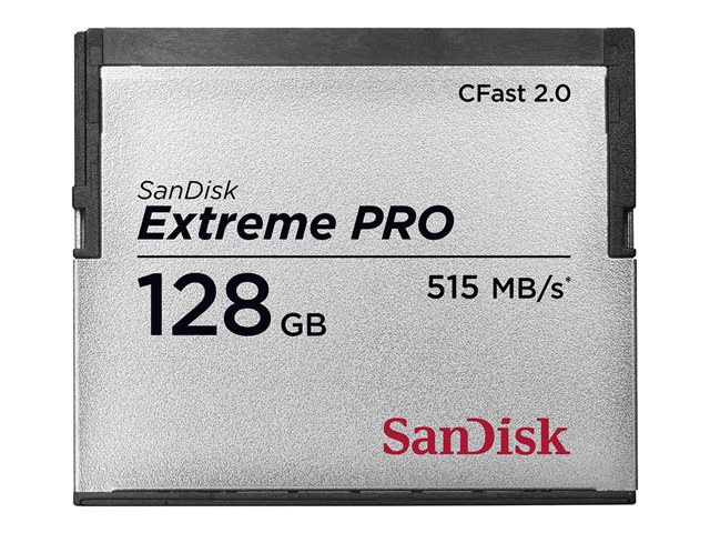SanDisk Extreme Pro - flash memory card - 128 GB - CFast 2.0