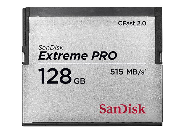 SanDisk Extreme Pro - flash memory card - 128 GB - CFast 2.0