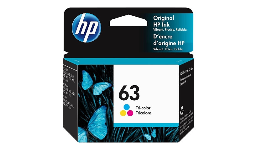 HP 63 Original Ink Cartridge - Single Pack