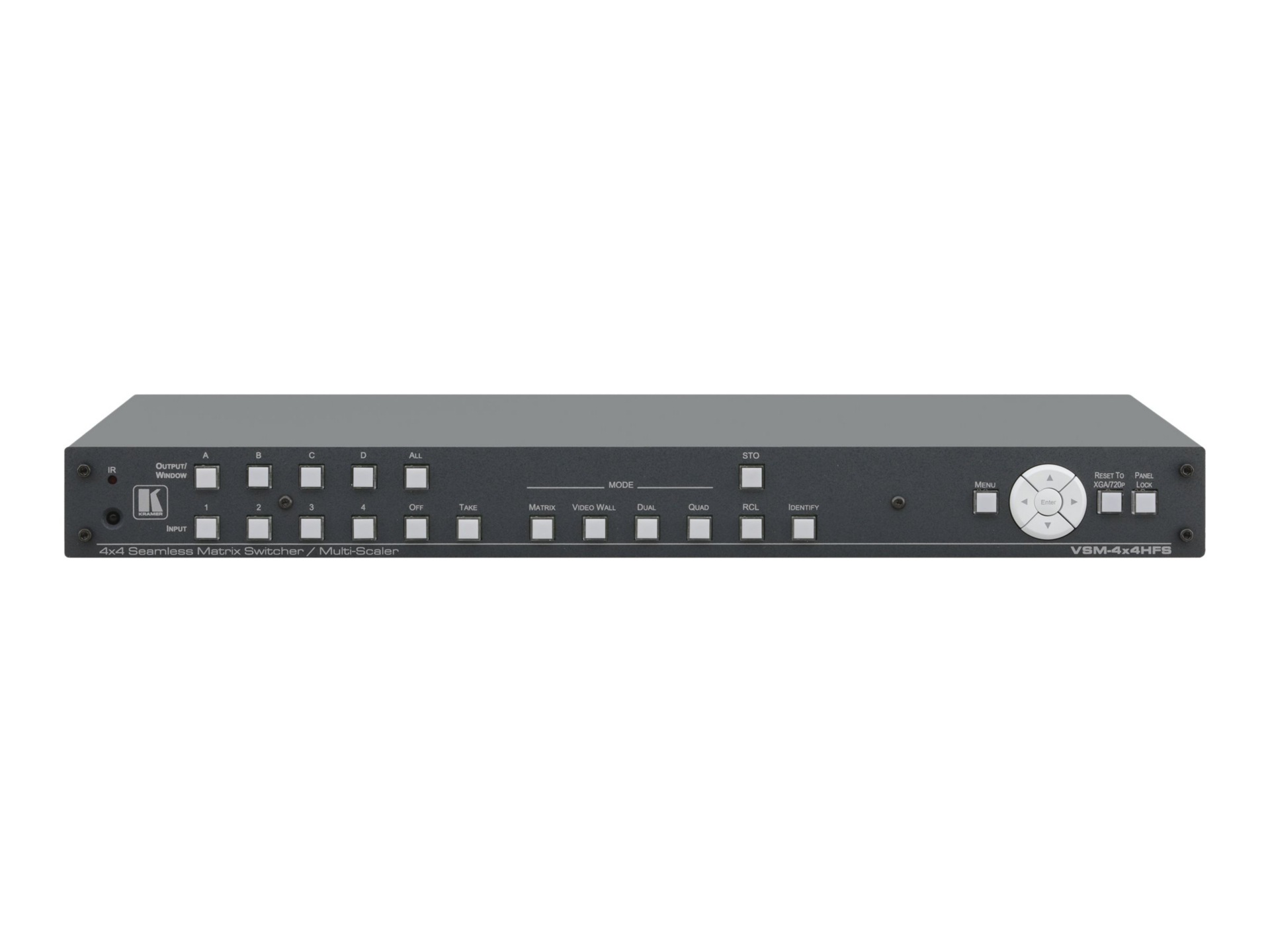 Kramer VSM−4x4HFS Seamless Matrix Switcher/Multi−Scaler - video/audio switc